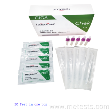 COVID-19 Antigen Test Cassette-Nasal Swab(20pcs/box)